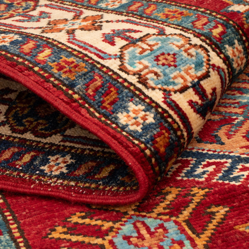 Alfombra Ziegler - Kazak - Real - 123 x 85 cm - rojo