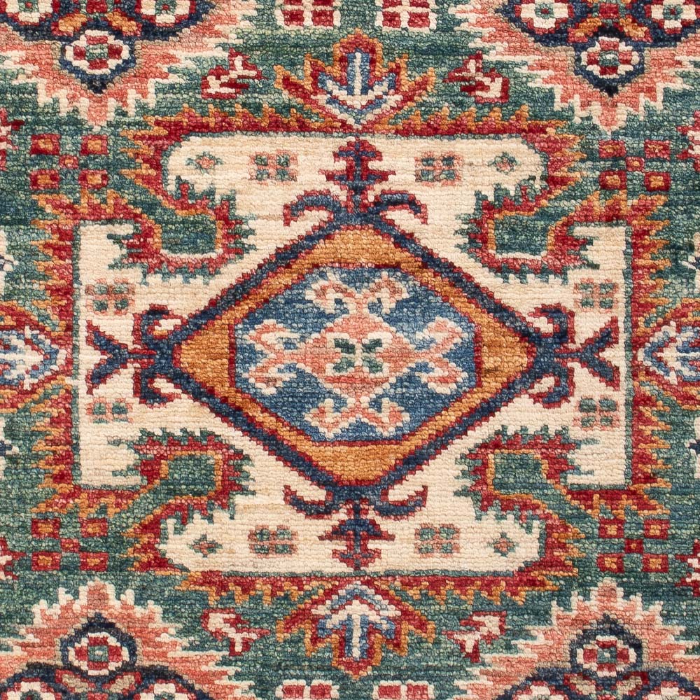 Alfombra Ziegler - Kazak - Real - 114 x 84 cm - verde