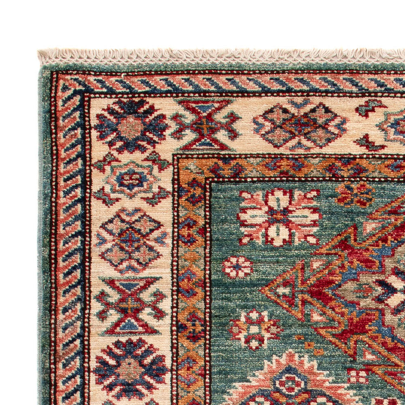 Alfombra Ziegler - Kazak - Real - 114 x 84 cm - verde
