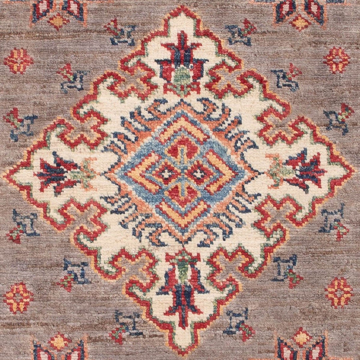 Alfombra Ziegler - Kazak - Real - 127 x 78 cm - taupe