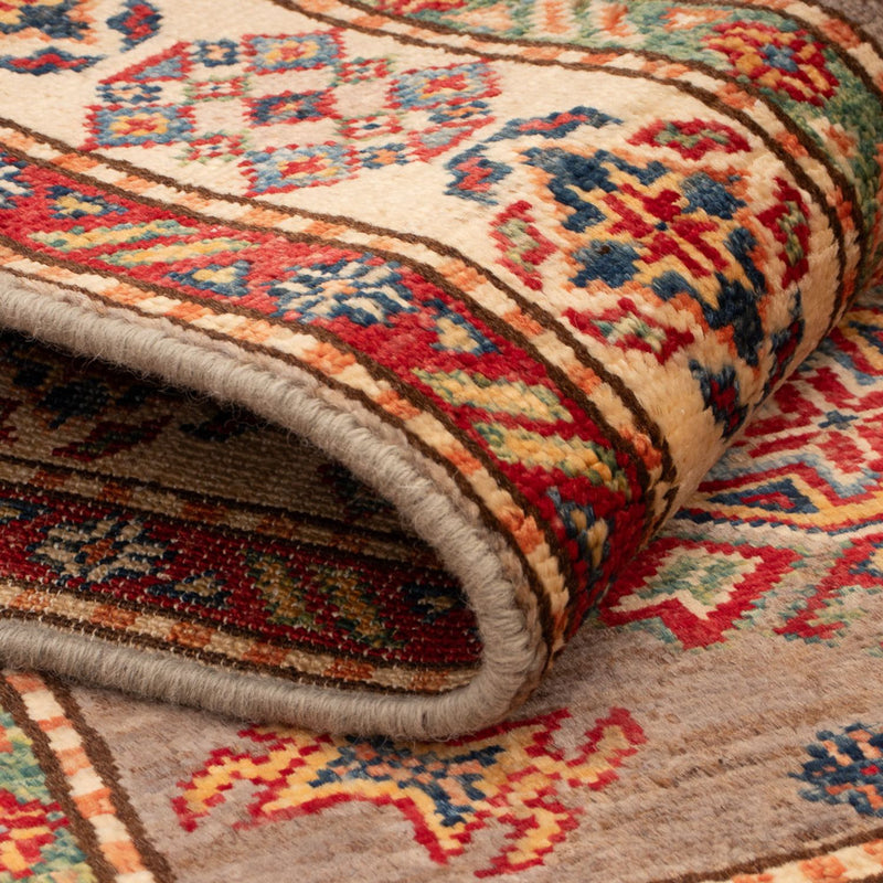 Alfombra Ziegler - Kazak - Real - 127 x 78 cm - taupe