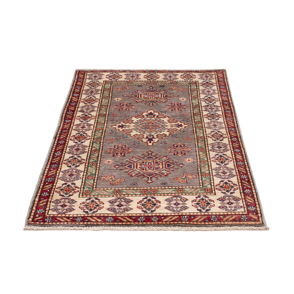 Alfombra Ziegler - Kazak - Real - 127 x 78 cm - taupe