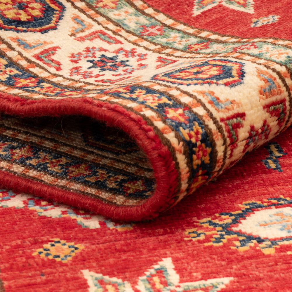 Alfombra Ziegler - Kazak - Real - 124 x 83 cm - rojo