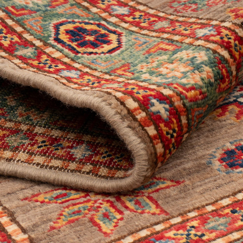 Alfombra Ziegler - Kazak - Real - 123 x 77 cm - taupe
