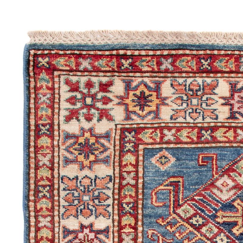 Alfombra Ziegler - Kazak - Real - 125 x 80 cm - azul