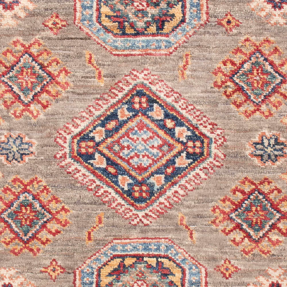 Alfombra Ziegler - Kazak - Real - 120 x 76 cm - marrón claro