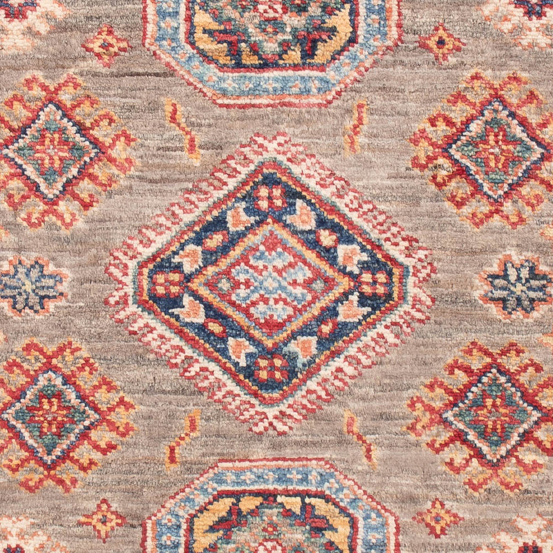 Alfombra Ziegler - Kazak - Real - 120 x 76 cm - marrón claro