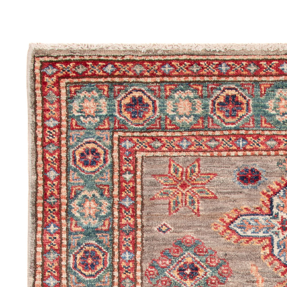 Alfombra Ziegler - Kazak - Real - 120 x 76 cm - marrón claro