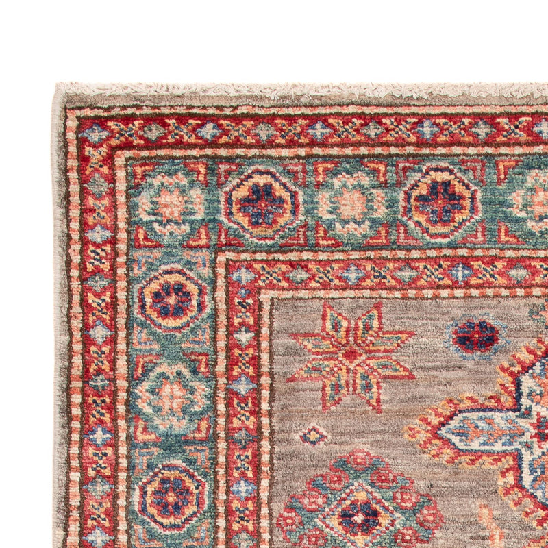 Alfombra Ziegler - Kazak - Real - 120 x 76 cm - marrón claro