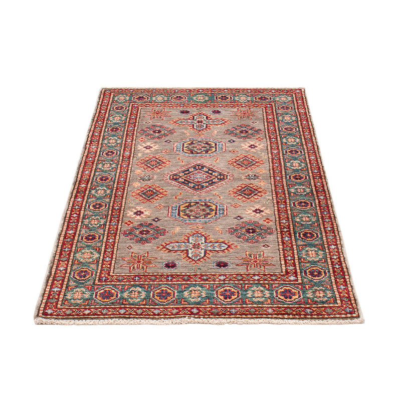 Alfombra Ziegler - Kazak - Real - 120 x 76 cm - marrón claro