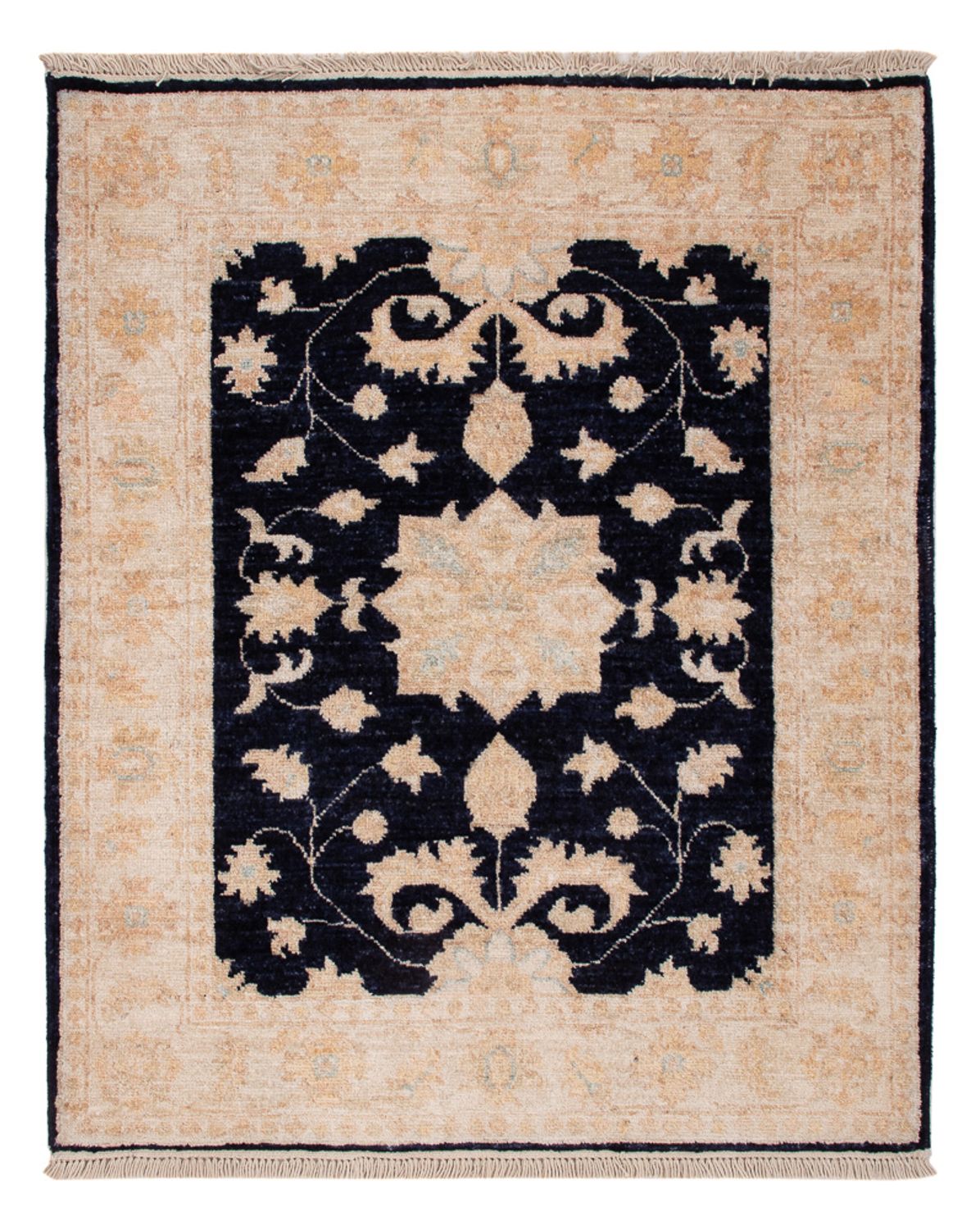 Alfombra Ziegler - 98 x 81 cm - negro
