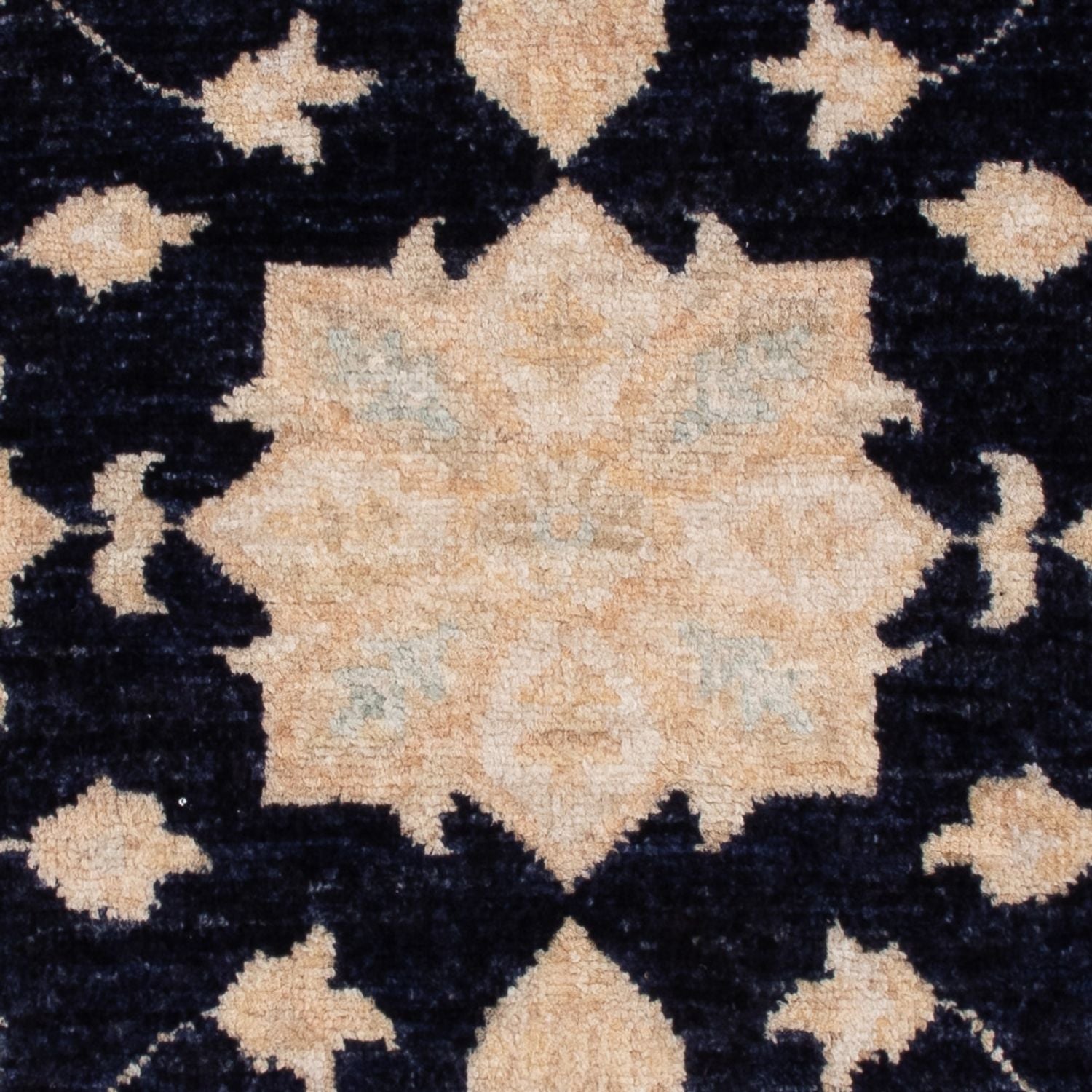 Alfombra Ziegler - 98 x 81 cm - negro