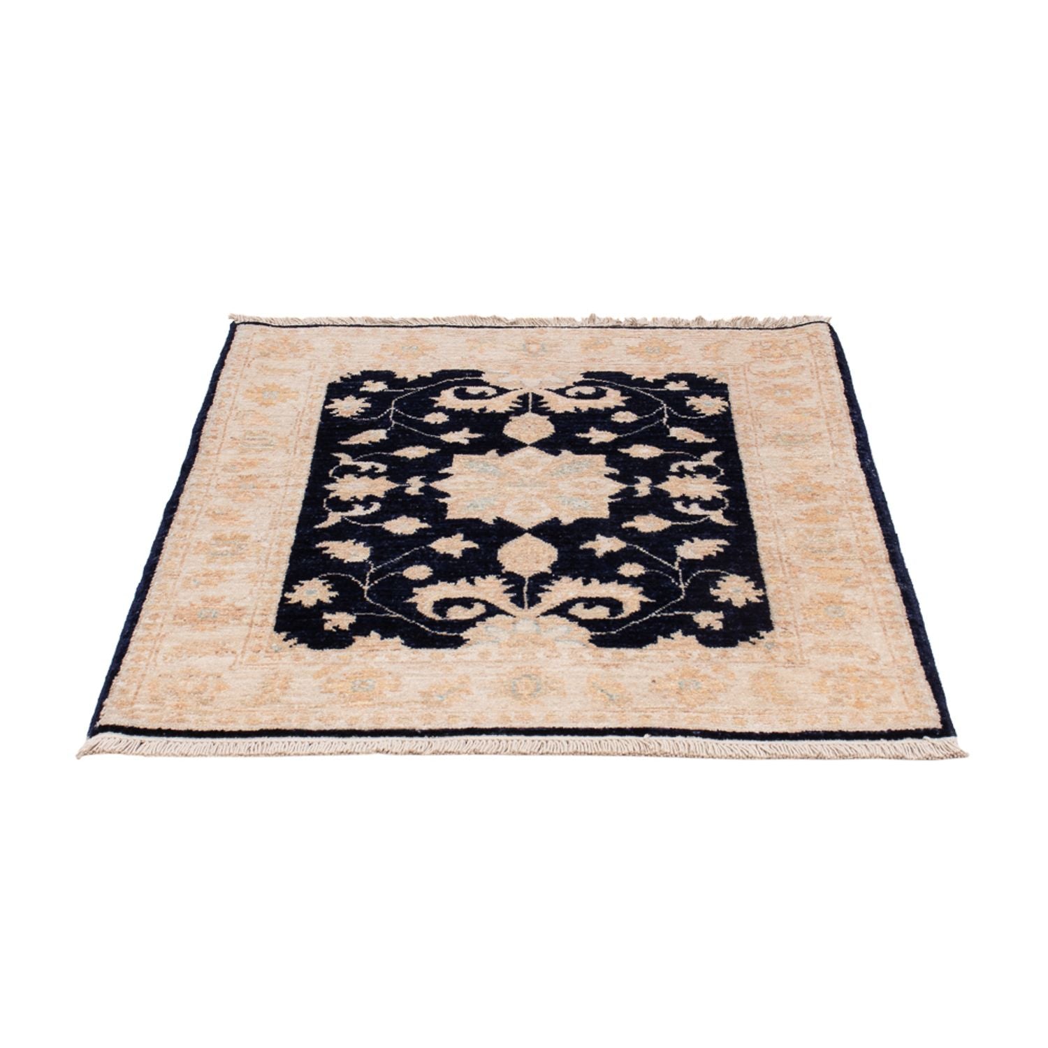Alfombra Ziegler - 98 x 81 cm - negro