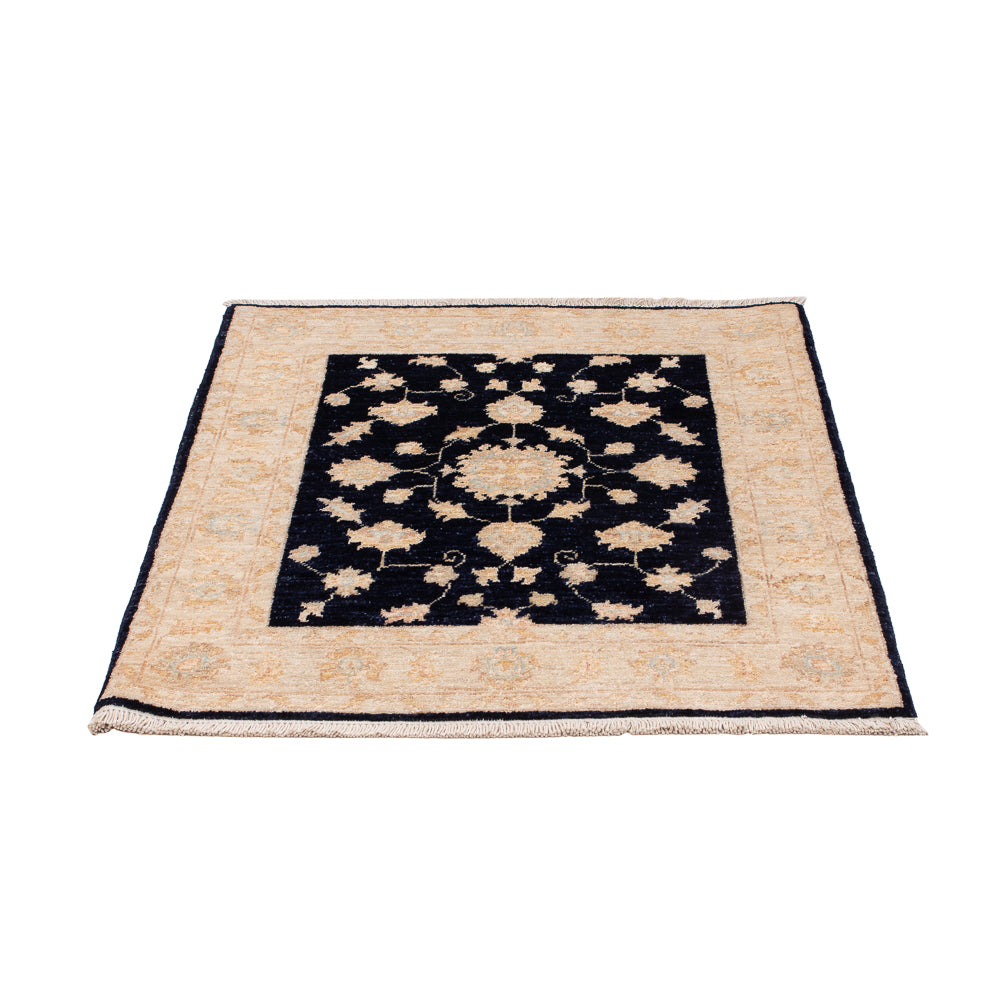 Alfombra Ziegler - 102 x 80 cm - negro