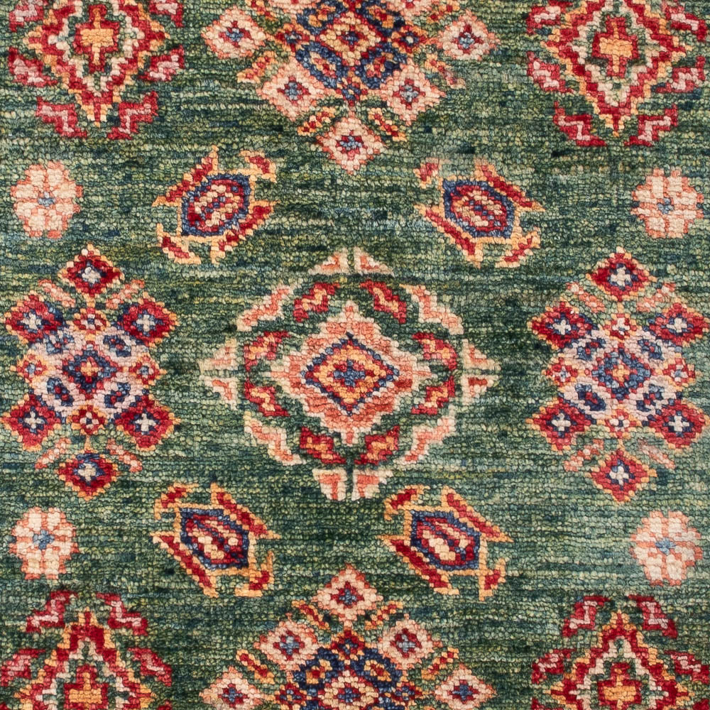 Alfombra Ziegler - Kazak - Real - 122 x 78 cm - verde