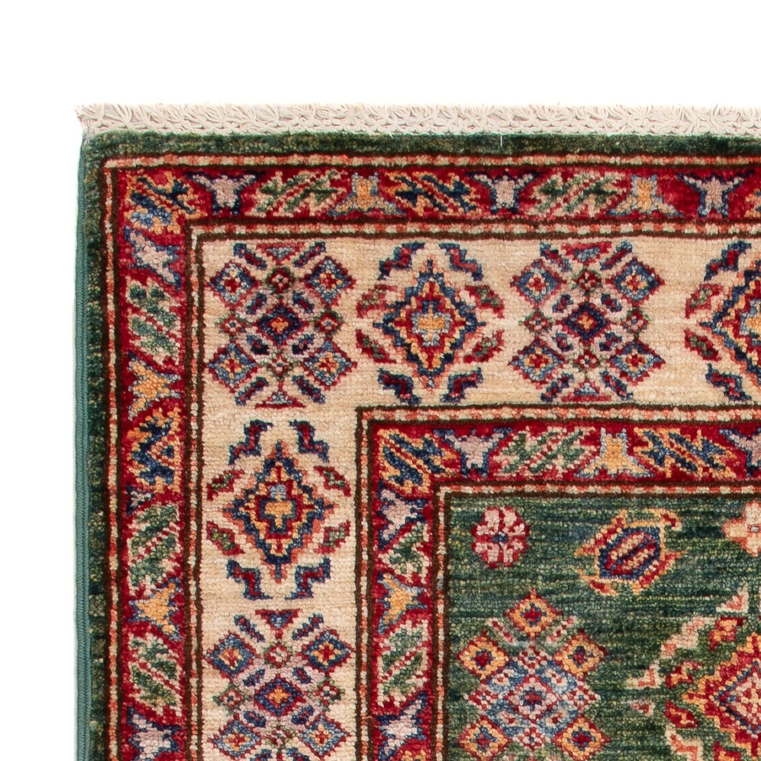 Alfombra Ziegler - Kazak - Real - 124 x 82 cm - verde