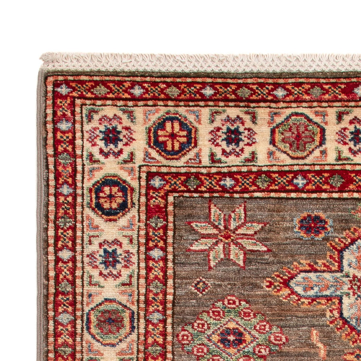 Alfombra Ziegler - Kazak - Real - 127 x 76 cm - taupe