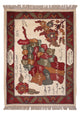 Alfombra afgana 108x80cm - Alfombra oriental