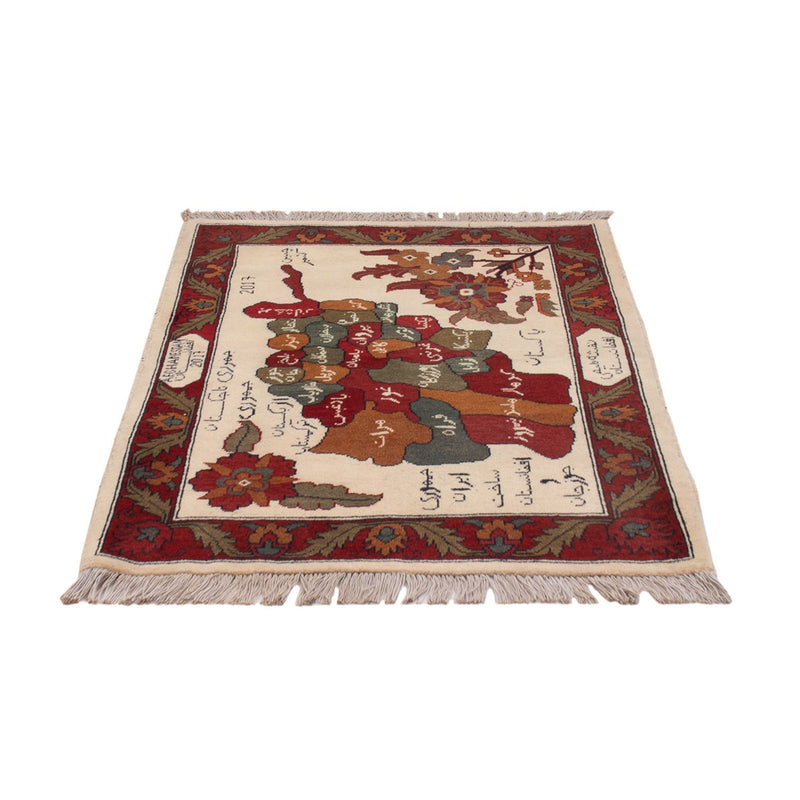 Alfombra afgana - Real - 108 x 80 cm - multicolor