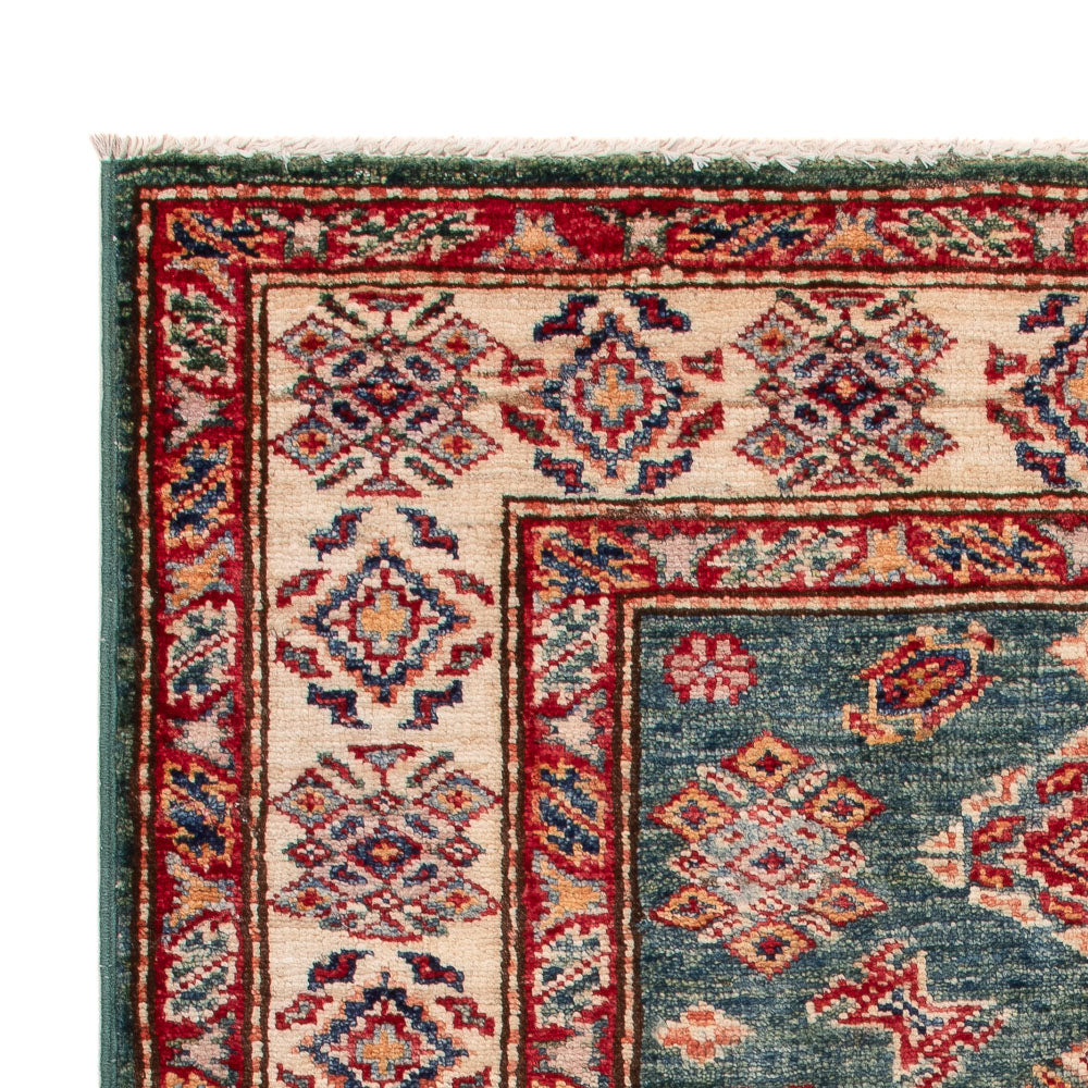 Alfombra Ziegler - Kazak - Real - 114 x 81 cm - verde
