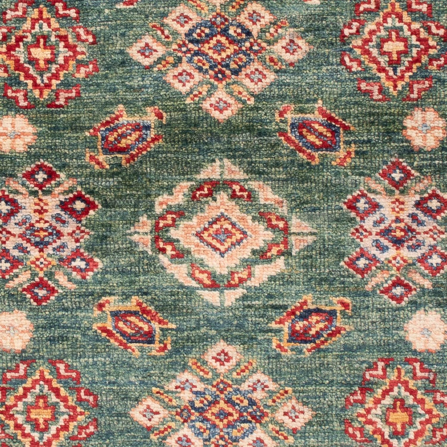 Alfombra Ziegler - Kazak - Real - 118 x 80 cm - verde