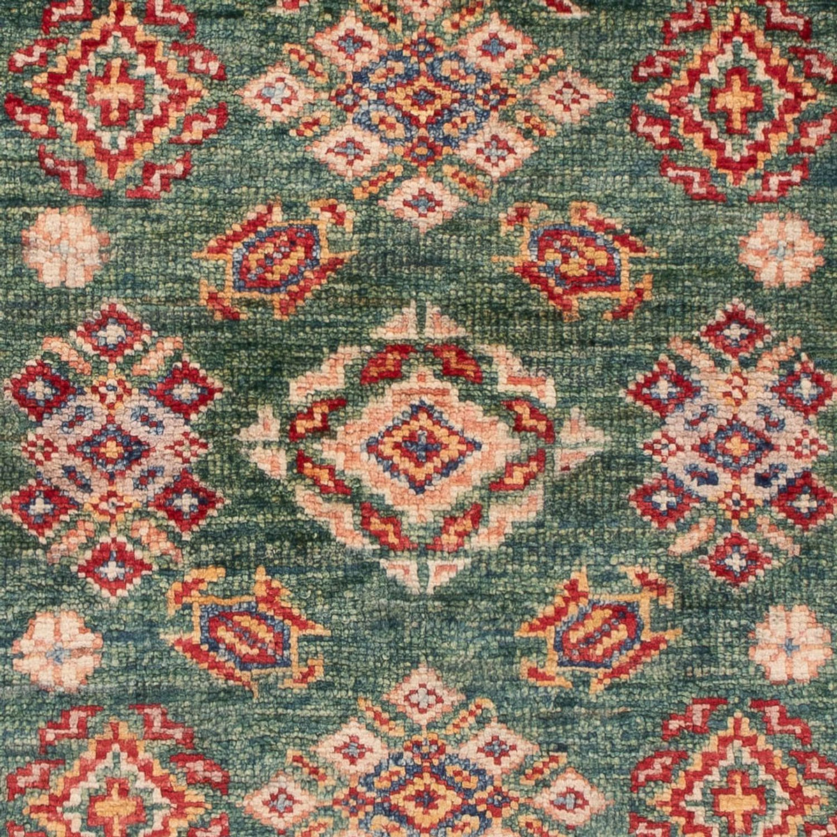 Alfombra Ziegler - Kazak - Real - 118 x 78 cm - verde