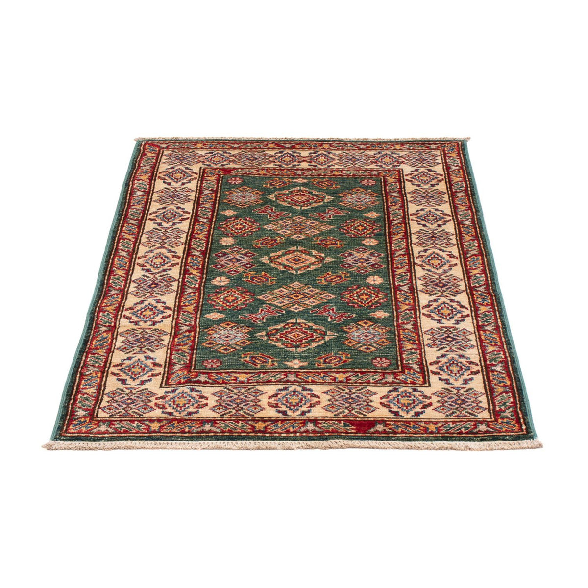 Alfombra Ziegler - Kazak - Real - 118 x 78 cm - verde