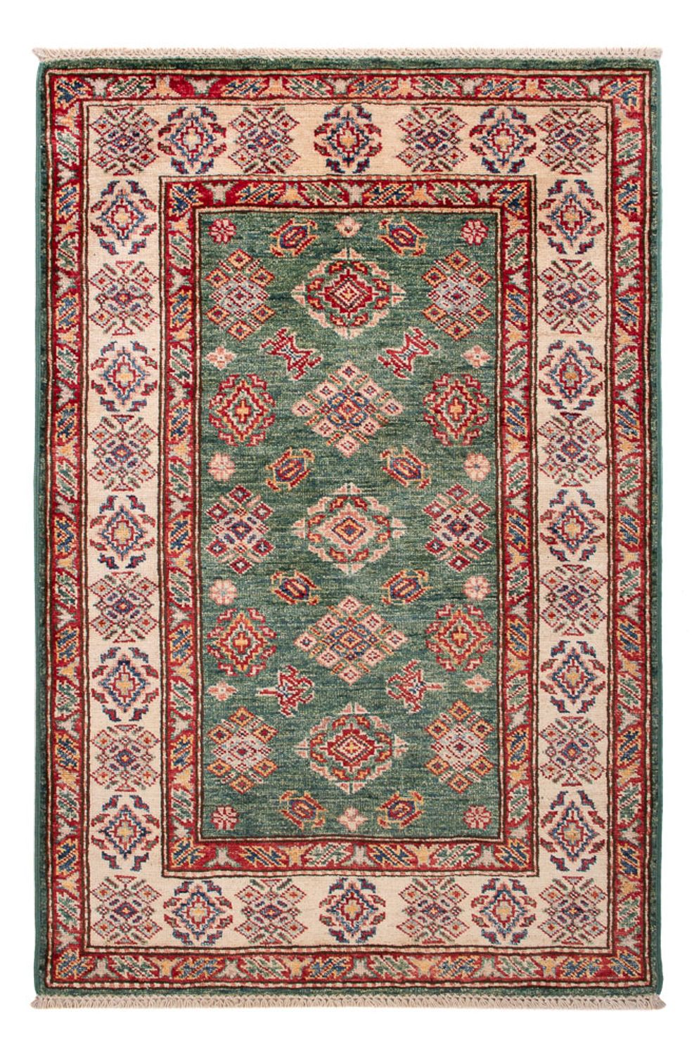 Alfombra Ziegler - Kazak - Real - 122 x 80 cm - verde