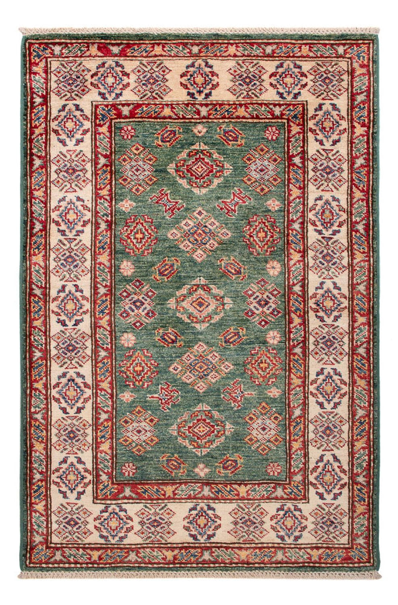 Alfombra Ziegler - Kazak - Real - 122 x 80 cm - verde