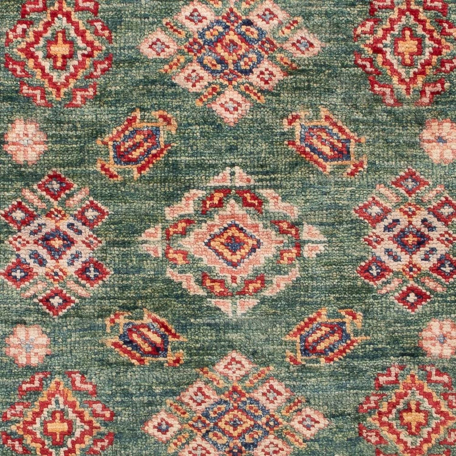 Alfombra Ziegler - Kazak - Real - 122 x 80 cm - verde