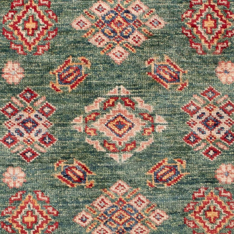 Alfombra Ziegler - Kazak - Real - 122 x 80 cm - verde