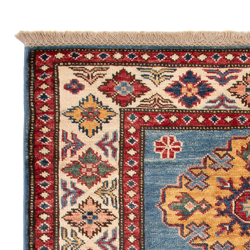 Alfombra Ziegler - Kazak - Real - 121 x 82 cm - azul