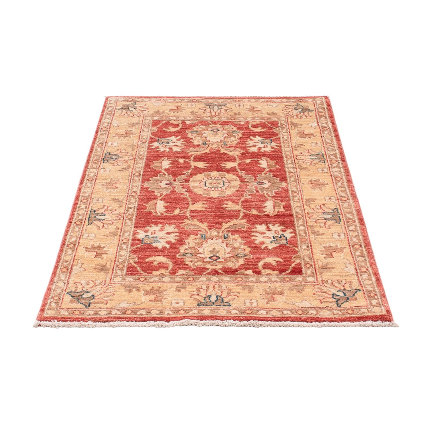 Alfombra Ziegler - 123 x 78 cm - rojo oscuro