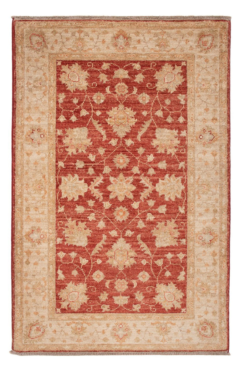 Alfombra Ziegler - 125 x 80 cm - rojo oscuro