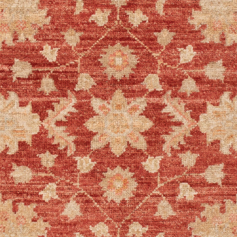 Alfombra Ziegler - 125 x 80 cm - rojo oscuro