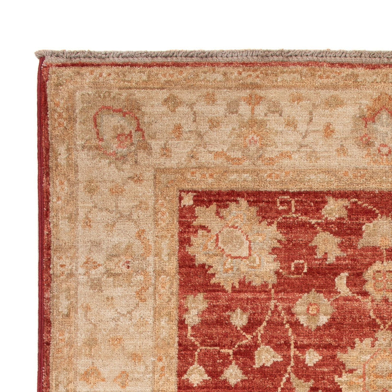 Alfombra Ziegler - 125 x 80 cm - rojo oscuro