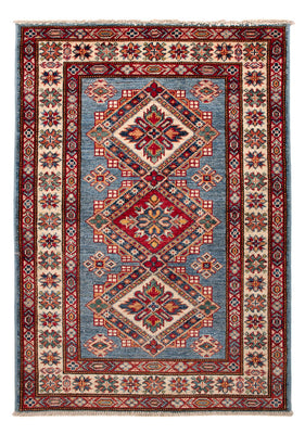 Alfombra Ziegler - Kazak - Real - 114 x 81 cm - azul
