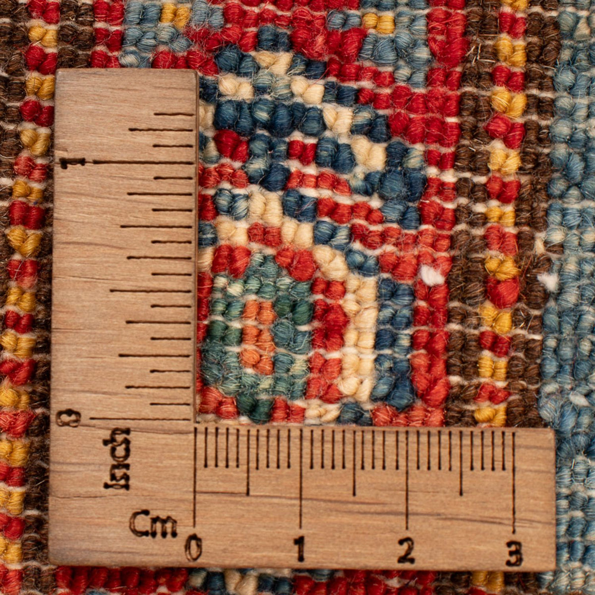 Alfombra Ziegler - Kazak - Real - 114 x 81 cm - azul