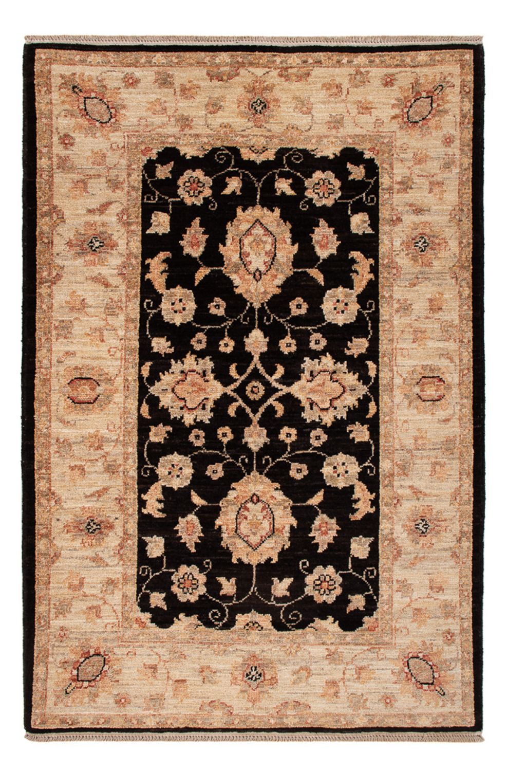 Alfombra Ziegler - 121 x 80 cm - negro