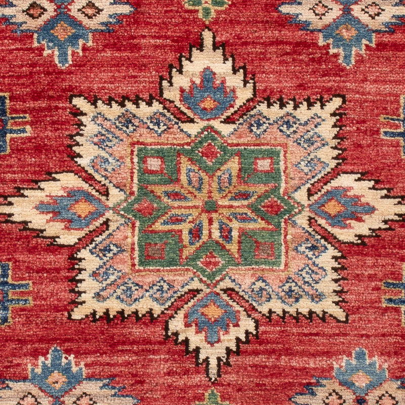 Alfombra Ziegler - Kazak - Real - 126 x 85 cm - rojo