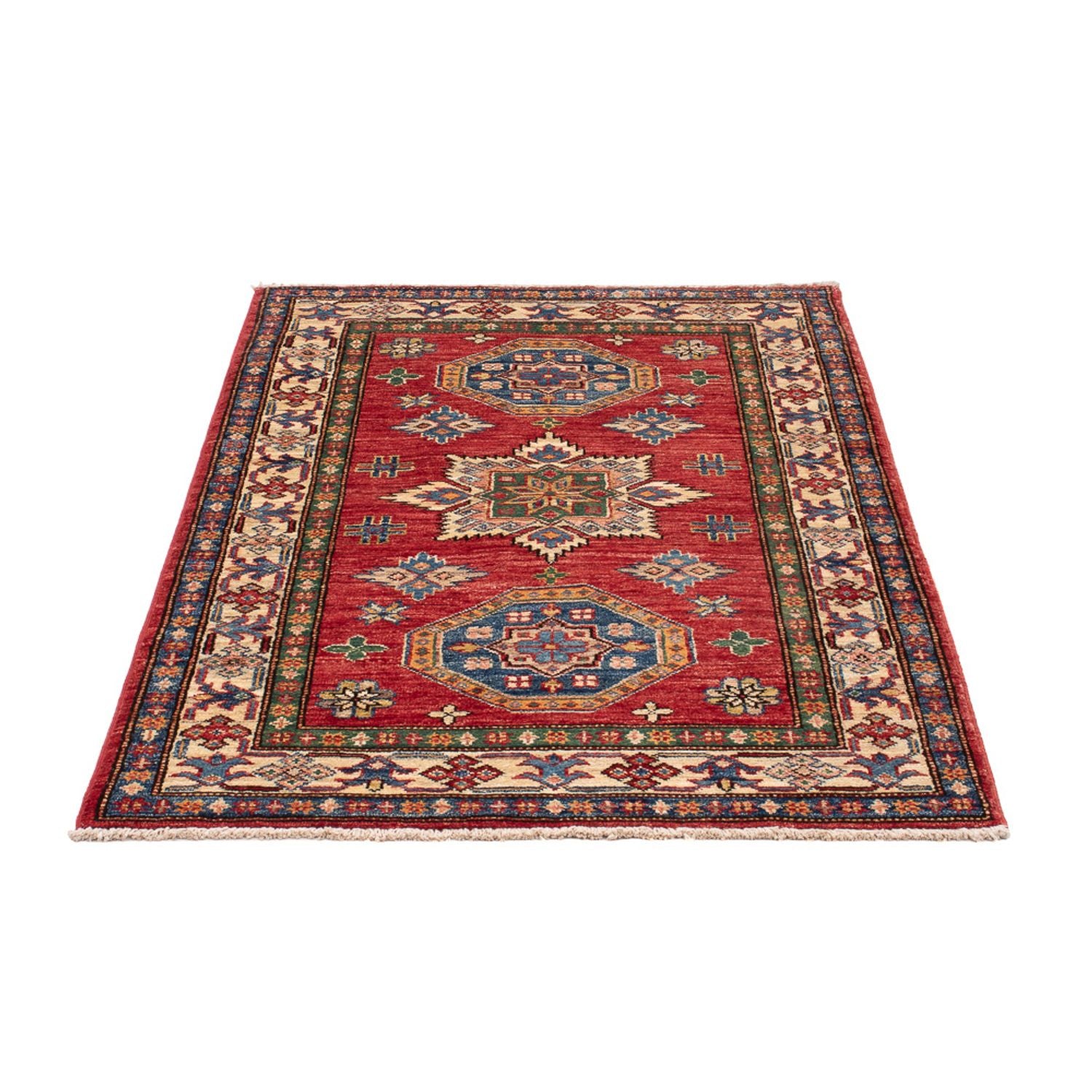Alfombra Ziegler - Kazak - Real - 126 x 85 cm - rojo