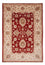 Alfombra Ziegler - 122 x 84 cm - rojo burdeos