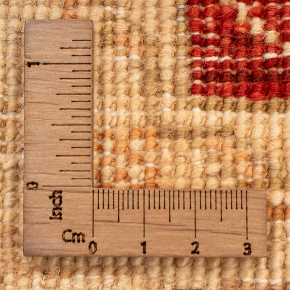 Alfombra Ziegler - 119 x 80 cm - rojo burdeos