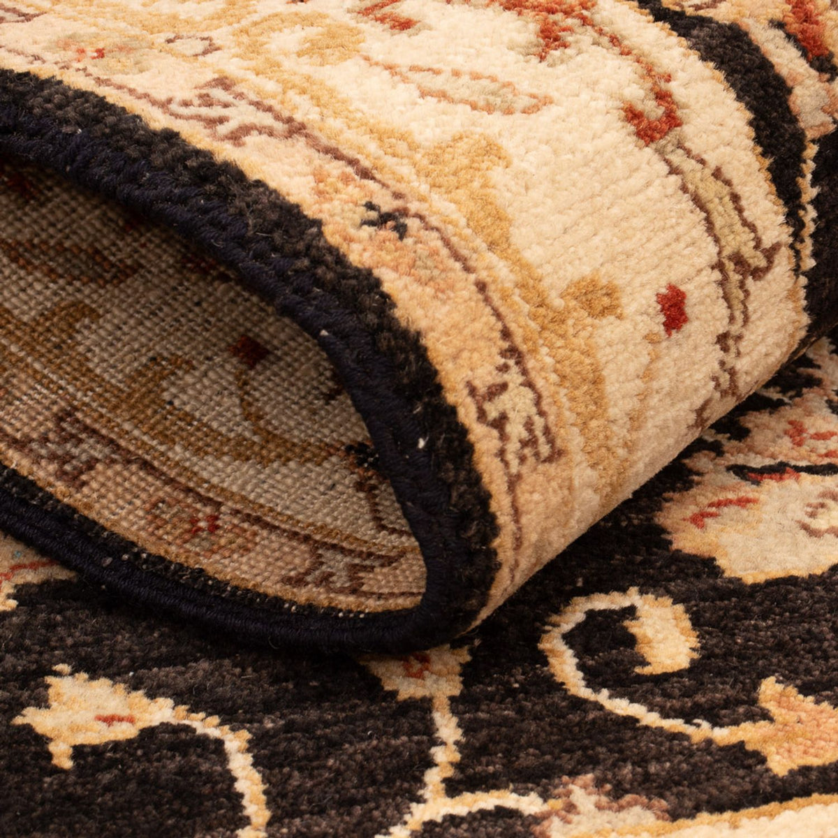 Alfombra Ziegler - 120 x 80 cm - negro