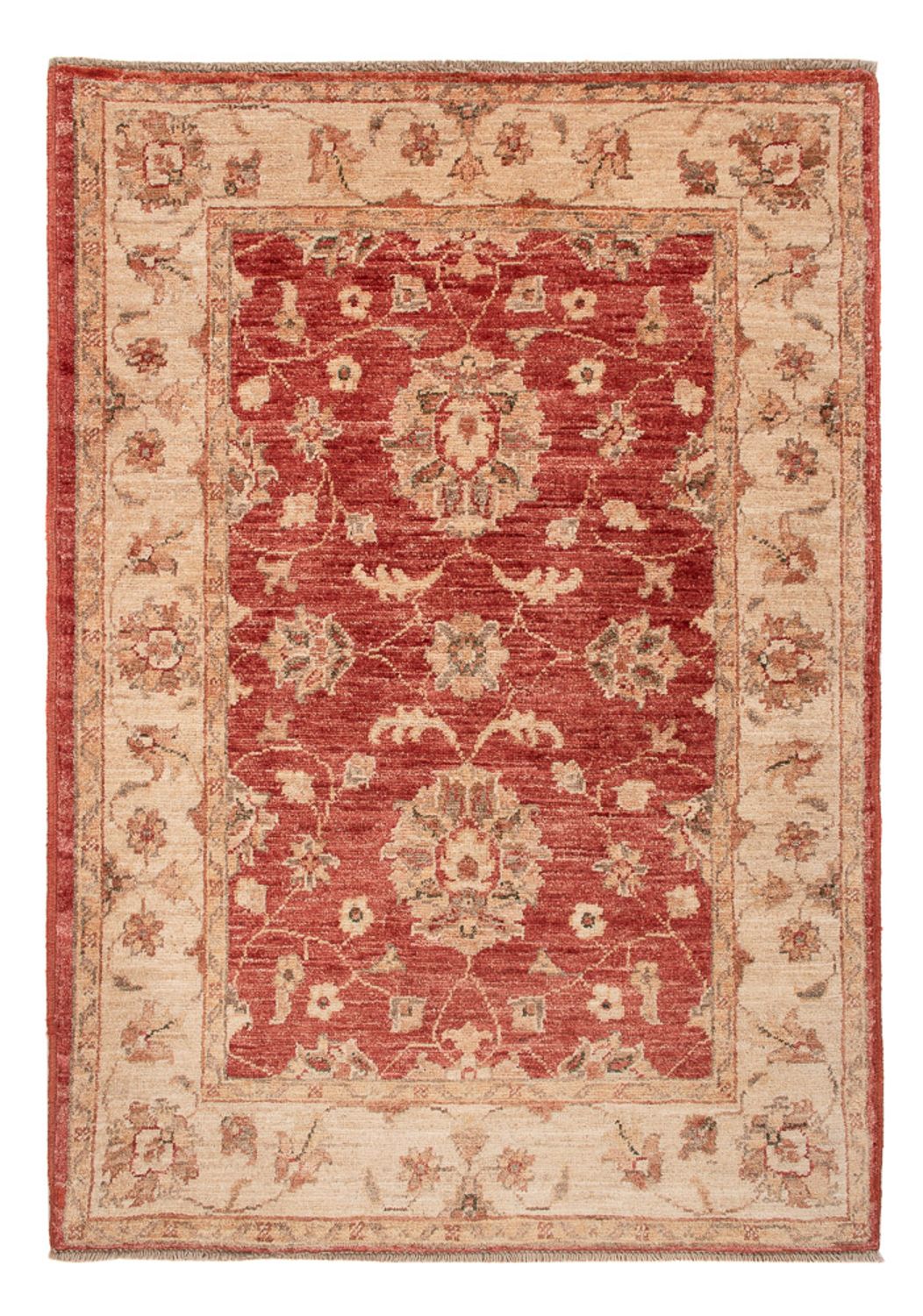 Alfombra Ziegler - 122 x 84 cm - rojo