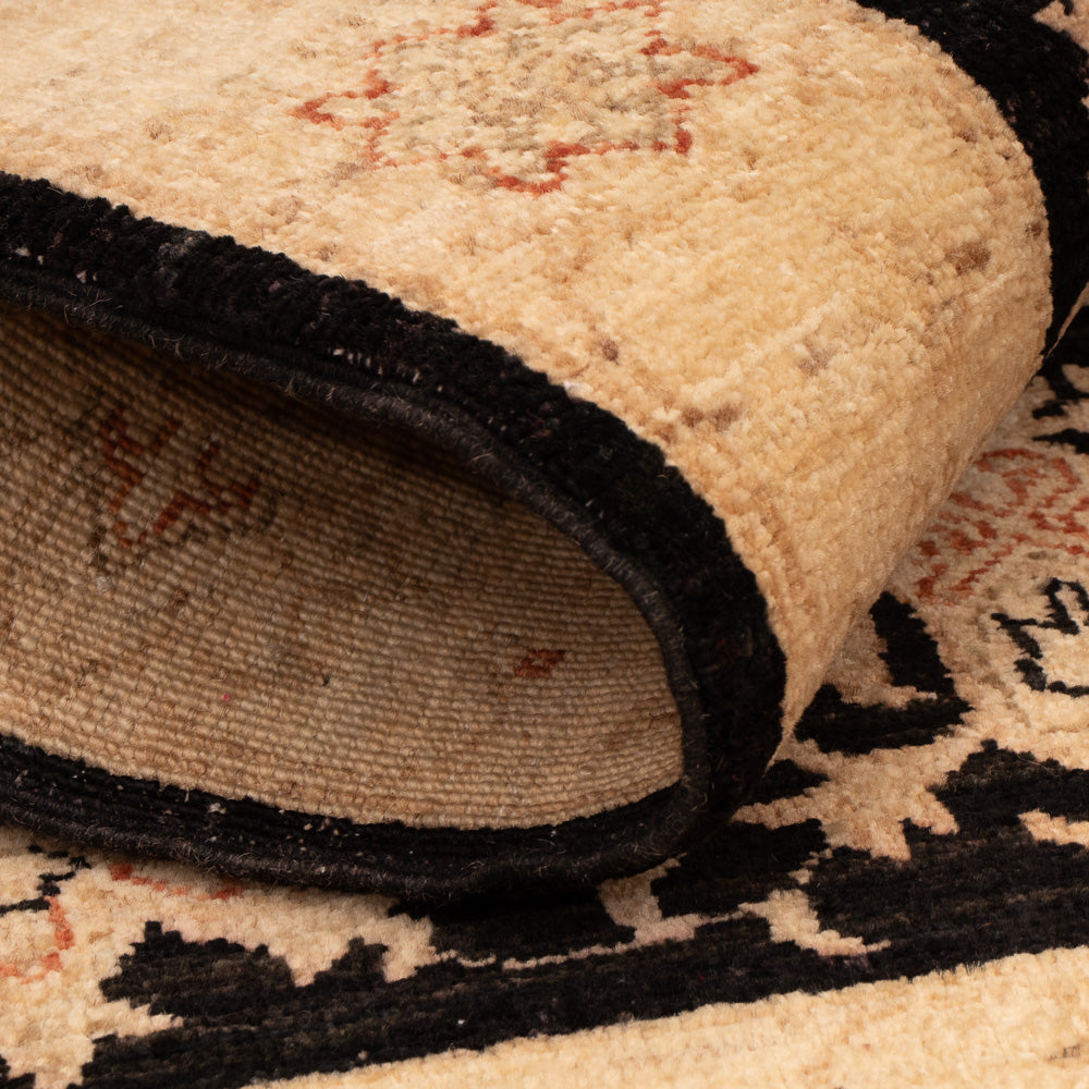 Alfombra Ziegler - 115 x 81 cm - negro