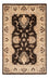 Alfombra Ziegler - 119 x 76 cm - negro