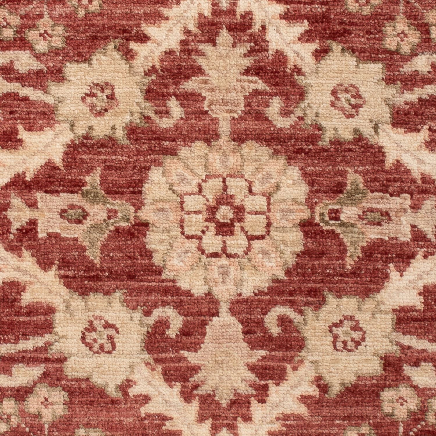 Alfombra Ziegler - 129 x 82 cm - rojo burdeos