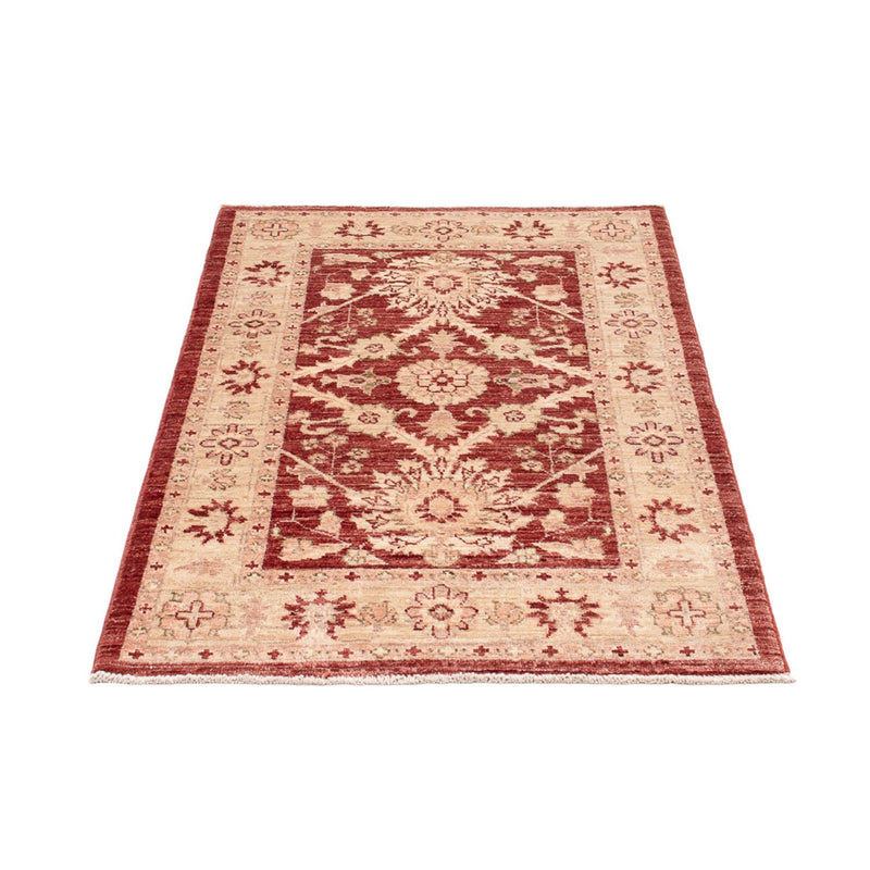 Alfombra Ziegler - 129 x 82 cm - rojo burdeos
