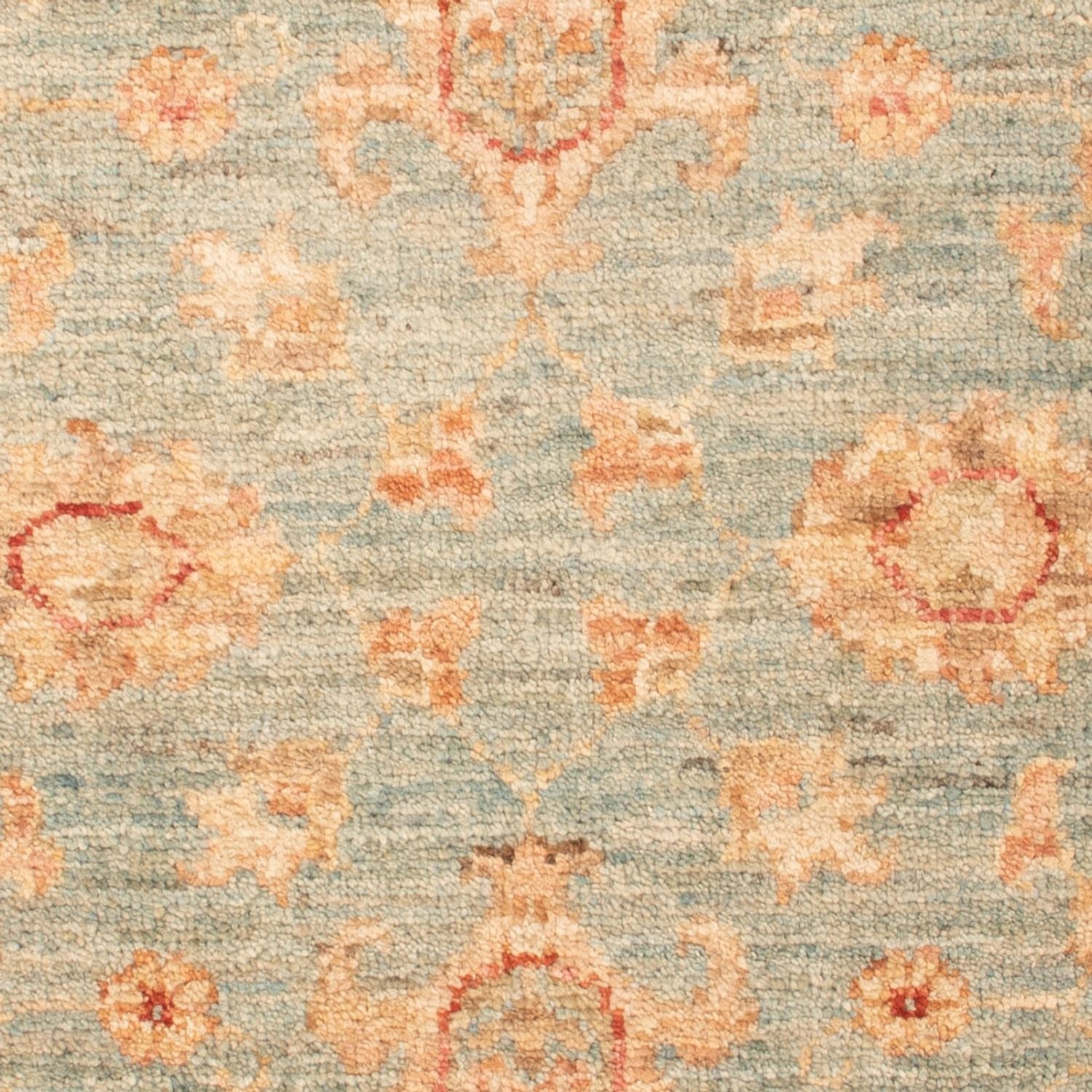 Alfombra Ziegler - 89 x 64 cm - azul claro